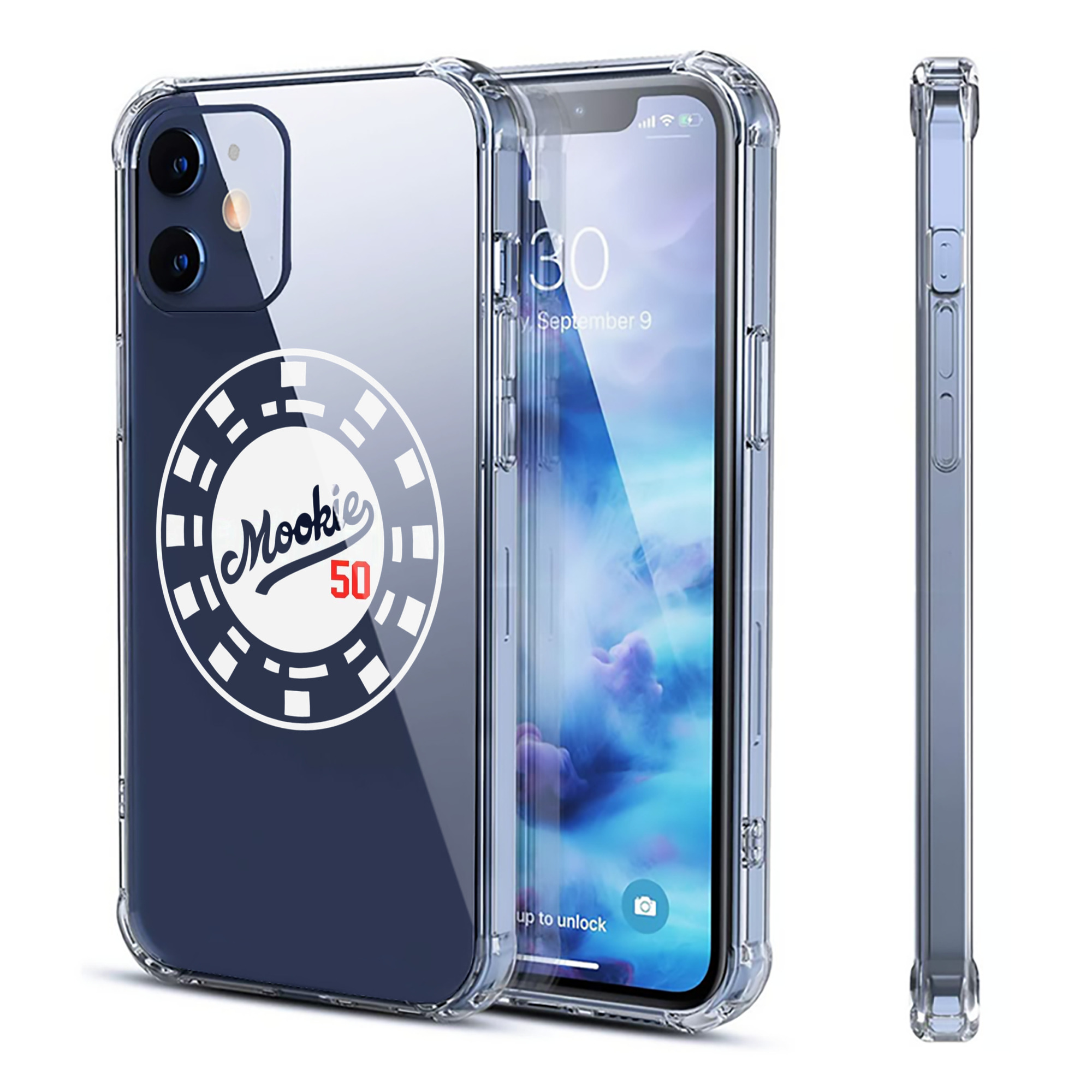  Clear IPhone 12 Case – Soft TPU With UV Print – Enhanced Drop Protection, Precise Fit, Anti-Fingerprint, Customizable Design, Scratch-Resistant, Yellow-Resistant